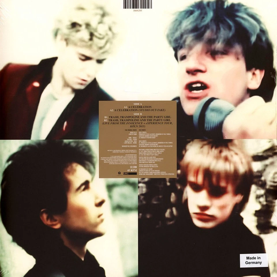 U2 - A Celebration 40th Anniversary Record Store Day 2022  (1982 - Reissue) - Bild 3 von 4