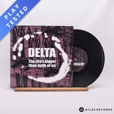 Delta The City's Bigger Than Both Of Us 10" Vinyl Record EDDA 01 - EX/EX
