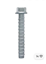 Simpson Strong-Tie THD62800H 5/8" x 8" Titen HD Heavy Duty Screw Anchors 10/pk