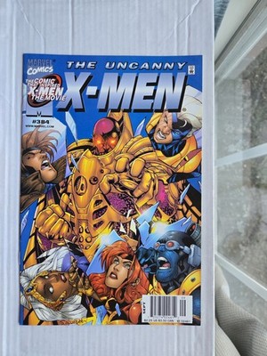 Uncanny X-Men #384 Newsstand 1:20 Rare 5,833 Copies Jean Grey Marvel 2000 