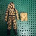 Vintage 1985 G.I. Joe ARAH Dusty(v1) Original Hasbro Figure w/Backpack