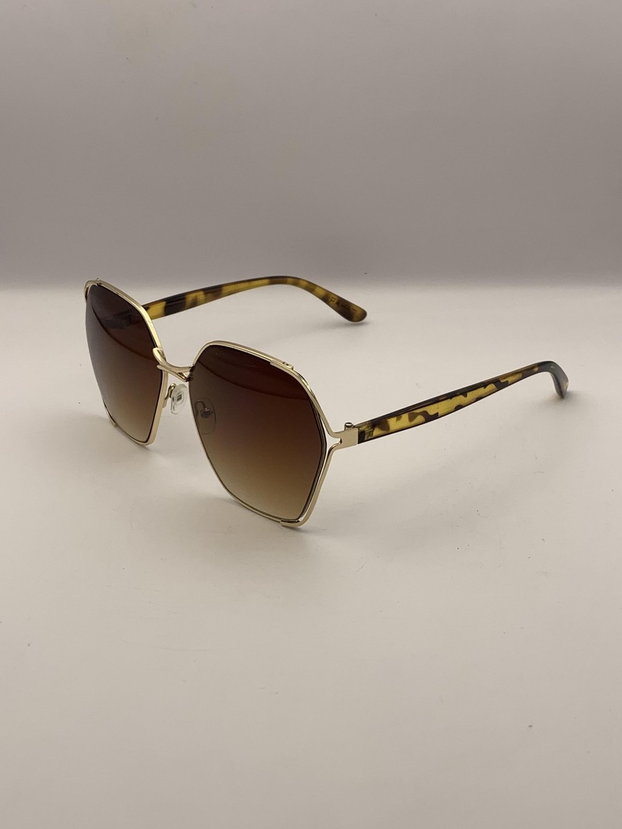 Tahari Sunglasses Womens Gold Tortoise Brown Gradient  display picture 2