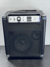 ION Explorer Speaker Heavy Duty Portable Bluetooth AM/FM Karaoke w/Wheels IPA23B