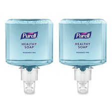2x Purell 6472 HEALTHY SOAP Gentle & Free Foam 1200ml ES6 Dispenser Refills
