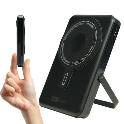 10000mAh Wireless Power Bank Battery Pack Charger for iPhone 16 15 14 Portable