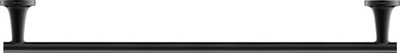 Duravit 0099424600 Starck 24'' Bath Towel Rail - Black Matte