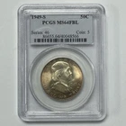 1949-S Franklin Silver Half Dollar 50C PCGS MS64FBL Full Bell Lines