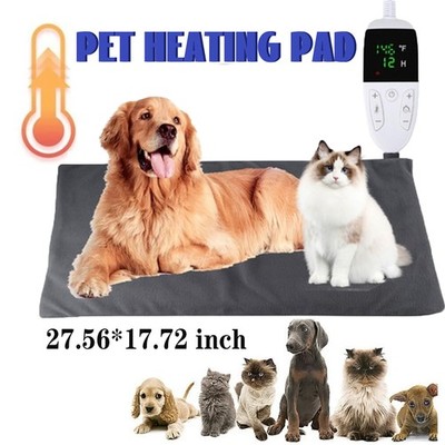 Large Pet Heating Pad Electric Blanket Waterproof Mat Warmer Washable Dog Cats