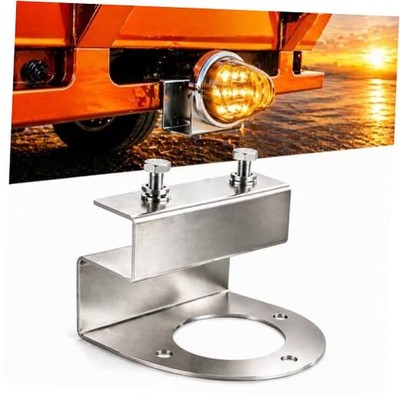 Stainless Steel Watermelon Light Brackets for Trucks & Trailers   Universal