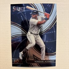 Yordan Alvarez 2020 Panini Select Phenomenon Holo Silver Prizm RC #P-10 Houston