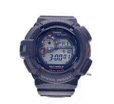 Casio G-Shock Master of G Land Mudman GW-9300-1JF Digital Solar Watch Used