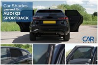 Sonnenschutz FüR Audi Q3 Sportback Ab Bj. 2025, Blenden 2-Teilig Hintere TüRen