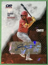 2024 Onyx Rips Eduardo Tait On Card Autograph Auto Minnesota Twins Rookie RC