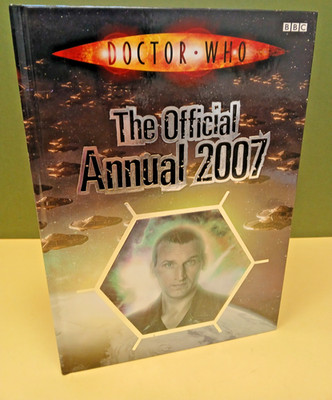 Doctor Who Annual 2007 signiert von John Leeson