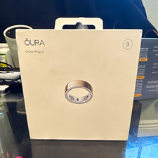 Oura Oura Ring 4 Activity Tracker Smart Ring, Rose Gold Size 9, Bluetooth