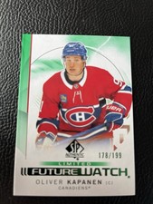 2024-25  Oliver Kapanen SP Authentic Future Watch /199 #169