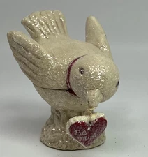 Greg Guedel for Bethany Lowe Designs Valentines Day Messenger Bird Box Figurine