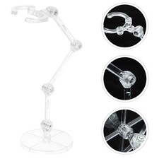 4 Pcs Plastic Display Accessory Figure Holder for Model Doll Stand