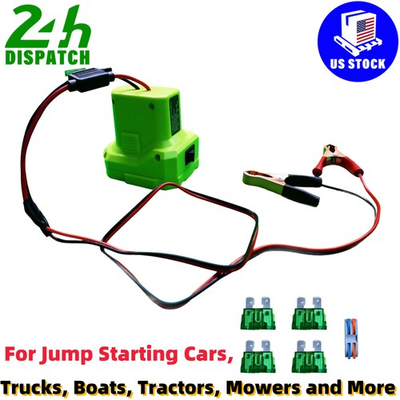#ad For Ryobi 18V Jump Starting Vehicles Mowers Tractors Boats Jump Starter $14.50