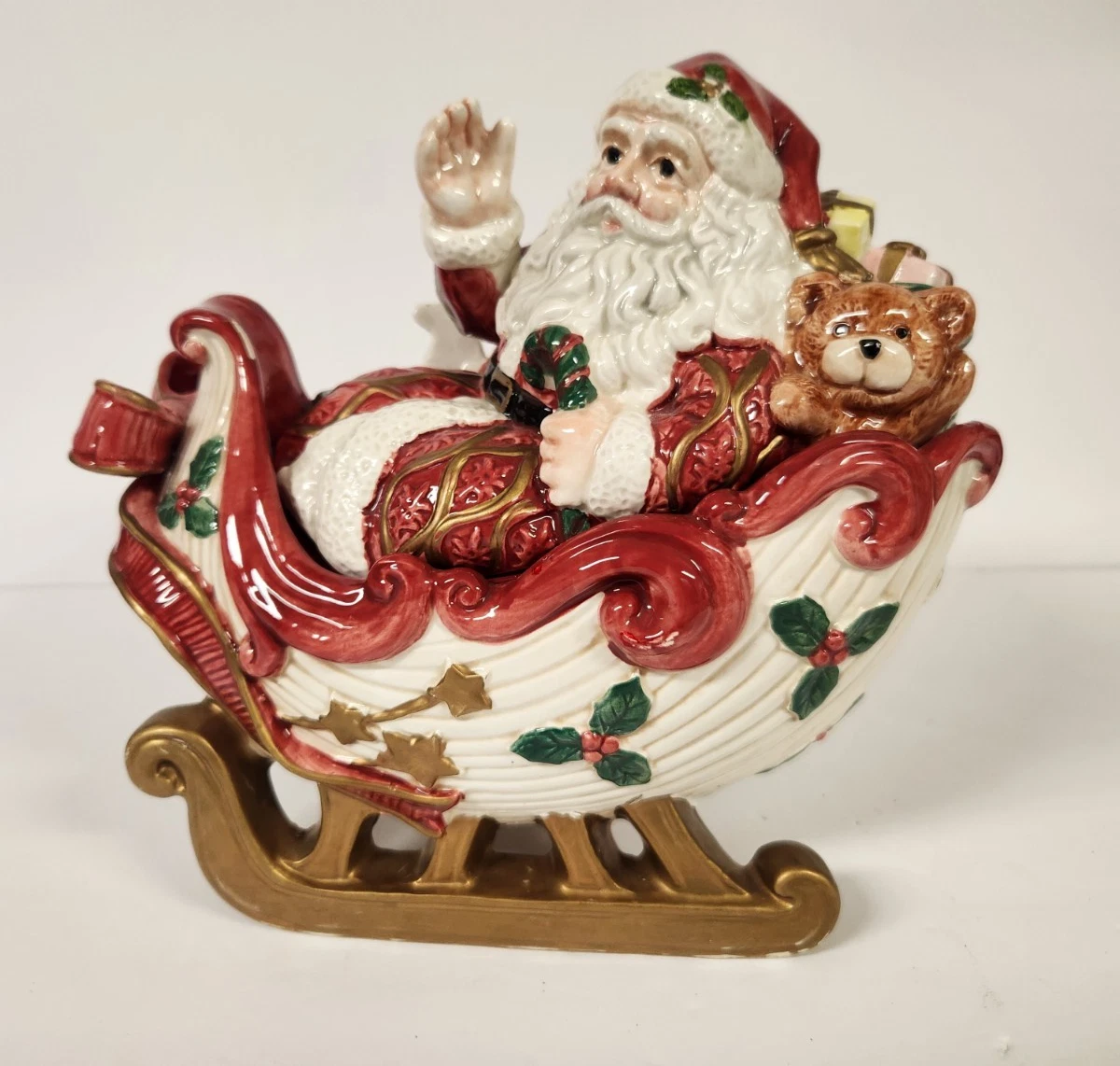 fitz and floyd santa claus products for sale | eBay