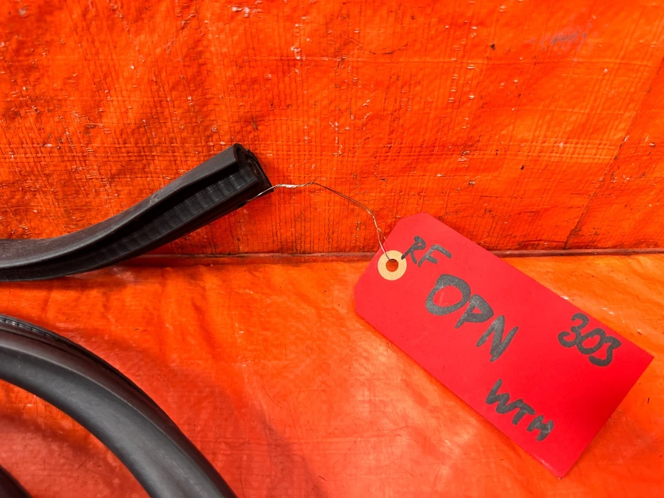 04-11 MAZDA RX8 RX-8 CHASIS A PUERTA ABIERTA MOLDURA TIRA CLIMÁTICA DELANTERA IZQUIERDA FABRICANTE DE EQUIPOS ORIGINALES 303 Foto 2 de 4