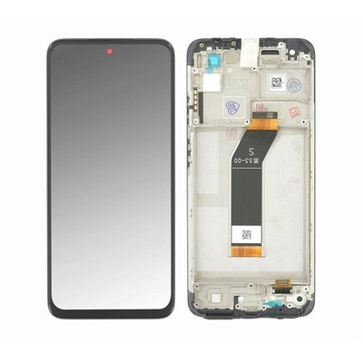 Original Xiaomi Redmi 10 2022 Display Touchscreen Bildschirm & Rahmen Schwarz