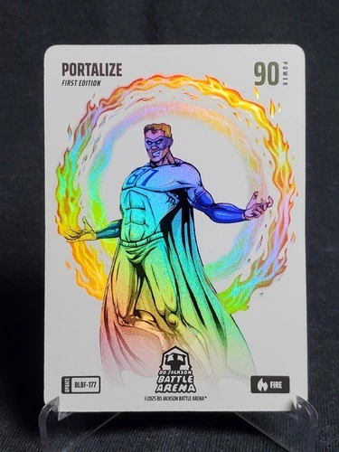 Bo Jackson Battle Arena PORTALIZE #BLBL-177 Fire Blizzard Battlefoil SAM LAPORTA