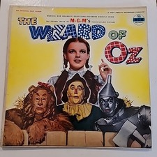 JUDY GARLAND - THE WIZARD OF OZ Original SOUND TRACK - MGM 1956 LP