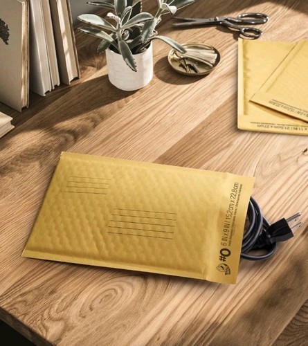 Duck Kraft Bubble Mailers, #0 - 6 x 9 In - Self Sealing Lot of 24 bubble mailers - Bild 5 von 5