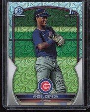 2023 Bowman Chrome #BCP-205 Angel Cepeda