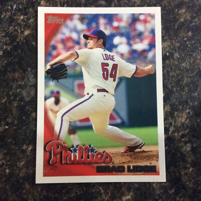 2010 Topps #500 Brad Lidge Philadelphia Phillies