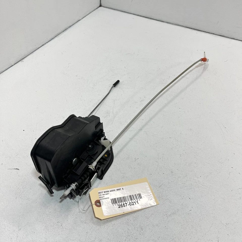 2017-2020 BMW 430I GRAN COUPE ЗАДНИЙ ЛЕВЫЙ ПРИВОД ЗАМКА ДВЕРИ СО СТОРОНЫ ВОДИТЕЛЯ ОТ ОРИГИНАЛЬНОГО ПРОИЗВОДИТЕЛЯ - Изображение 2 из 4