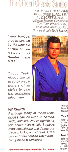 BASIC AND ADVANCED SAMBO STREETFIGHTING OLEG-7 SOMBO LEHRSERIE VHS - Bild 7 von 8