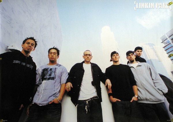 Linkin Park /2000s Japan Original Promo Poster B2 20x28in