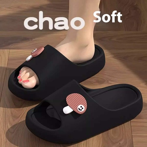Cute Cartoon Dog Slippers Non-slip Floor Bathroom Slipper Summer Women's House S - Picture 91 of 93