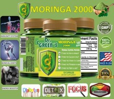 120 capsules MORINGA OLEIFERA LEAF powder 2000 -PHIL- FREE SHIP pure moringa