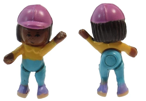 1995 Vintage Polly Pocket Dolls Pony Jumpin' Fun - Kim Bluebird Toys
