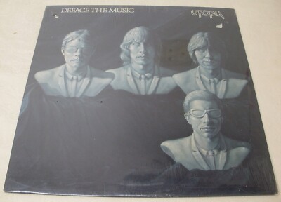 Utopia Deface the Music LP Sealed. 1980 Bearsville Records Todd Rundgren.