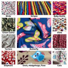 Print Fleece Fabric Anti-pill Heavy Duty Water Repellent Upholstery Material
