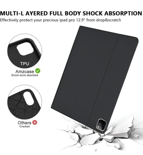 Keyboard Case for iPad Pro 12.9 2022 6th Generation / 2021 5th Gen / 2020 4th - Picture 6 of 6