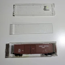 Micro-Trains 37040 N Scale 50' Boxcar Jersey Central Lines #25039 Brown