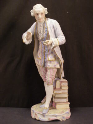 1878 Paris Exposition LG French Porcelain Jean Gille Vion Baury Statue Figurine~