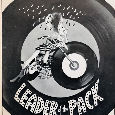 Leader of the Pack Playbill 1985 Ambassador Theatre Broadway Program
