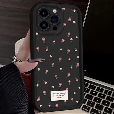 For iPhone Samsung Xiaomi Huawei Girls Cute Flower Case ShockProof Phone Cover