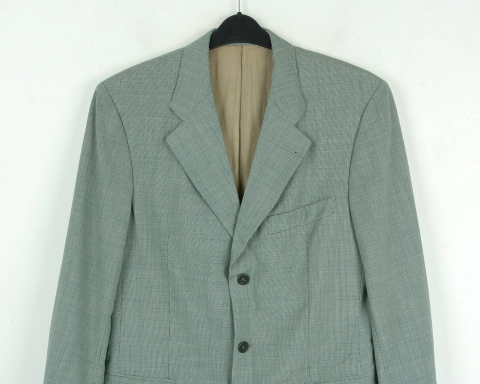 Blazer HUGO BOSS Rubirosa/Salerno Para Hombres Reino Unido 38L EE. UU. Traje Chaqueta de Lana Abrigo Deportivo De Colección Foto 3 de 4