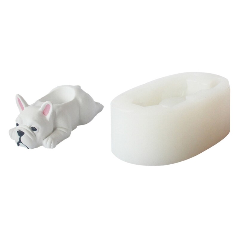 Silicone Dog Planter Molds for Succulents and Resin Crafts