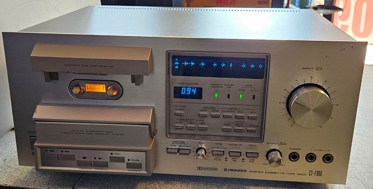 Pioneer CT-F900 Three Head Cassette Deck **SERVICED** | eBay Australia