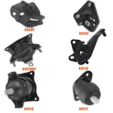 Engine Motor & Transmission Mount Set 6PCS For 2003-2007 Honda Accord 2.4L Auto