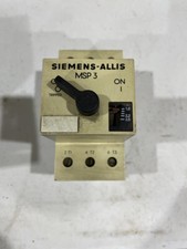 SIEMENS MSP30G MANUAL MOTOR STARTER 600VAC 1,6-2,5A  B292