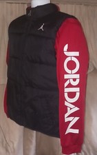 Nike Air Jordan Jumpman Full Zip Hoodie Youth XL 13-15 Years Black Red
